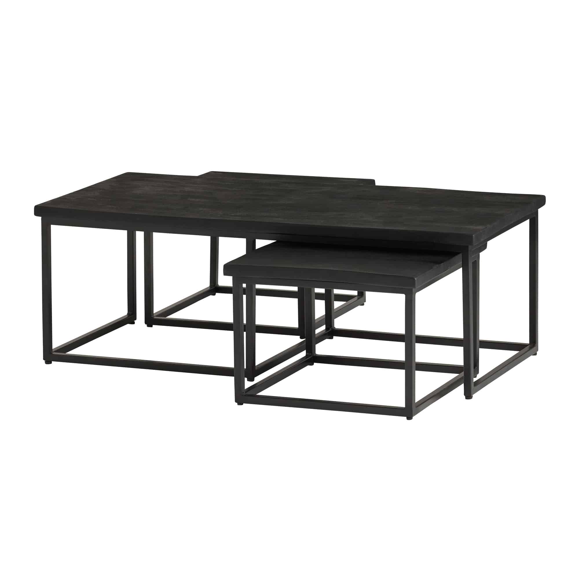 Salontafel Black Casa Set Van 3