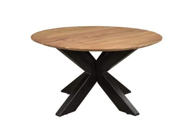 Salontafel Oslo Round Acasia 80 Cm