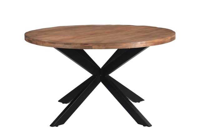 Eetkamertafel Rocky Round Spider 150cm