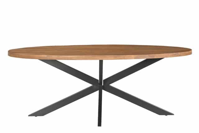 Eetkamertafel Rocky Oval 240 Cm