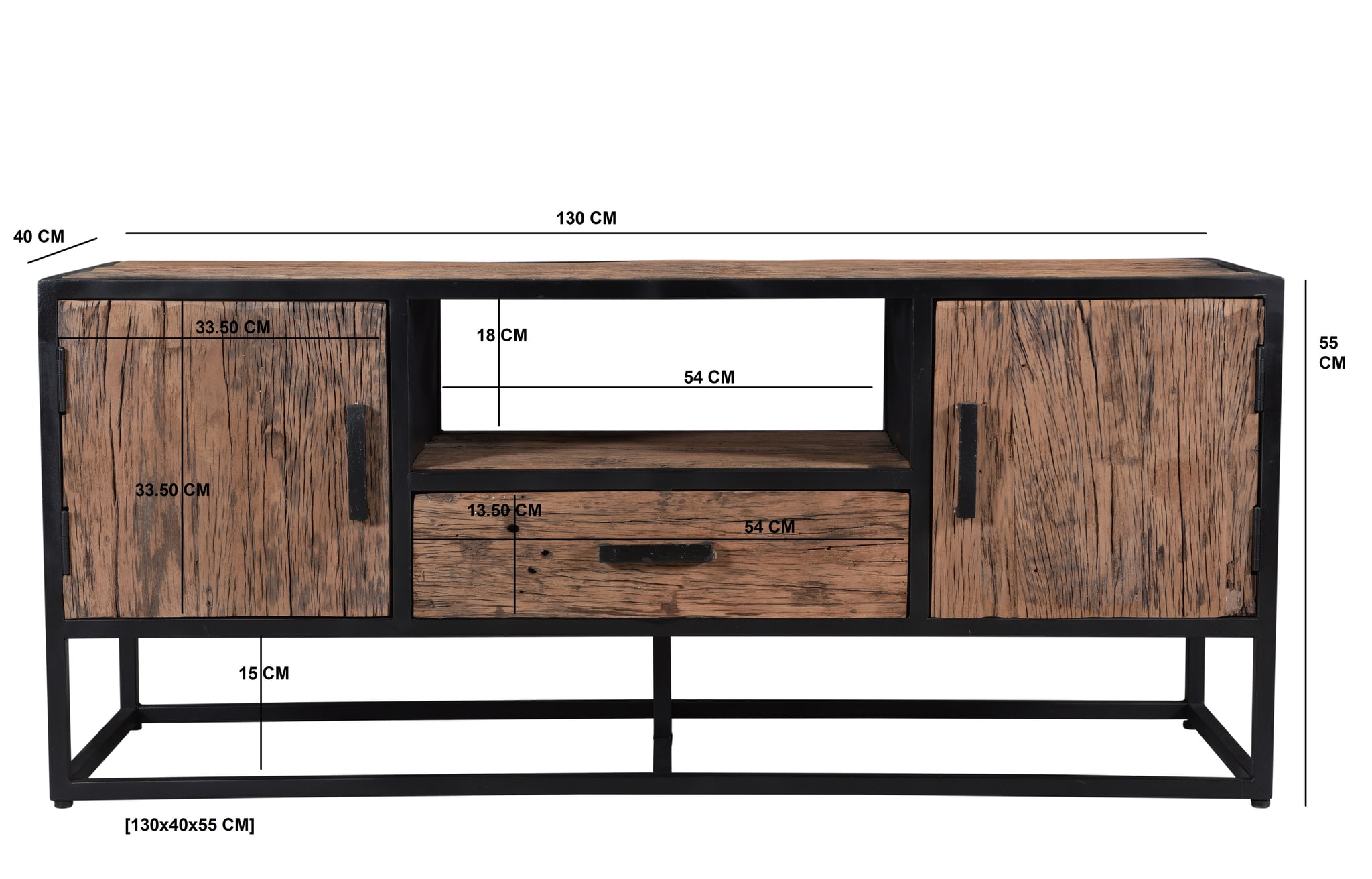 Dressoir Dakota 130 Cm