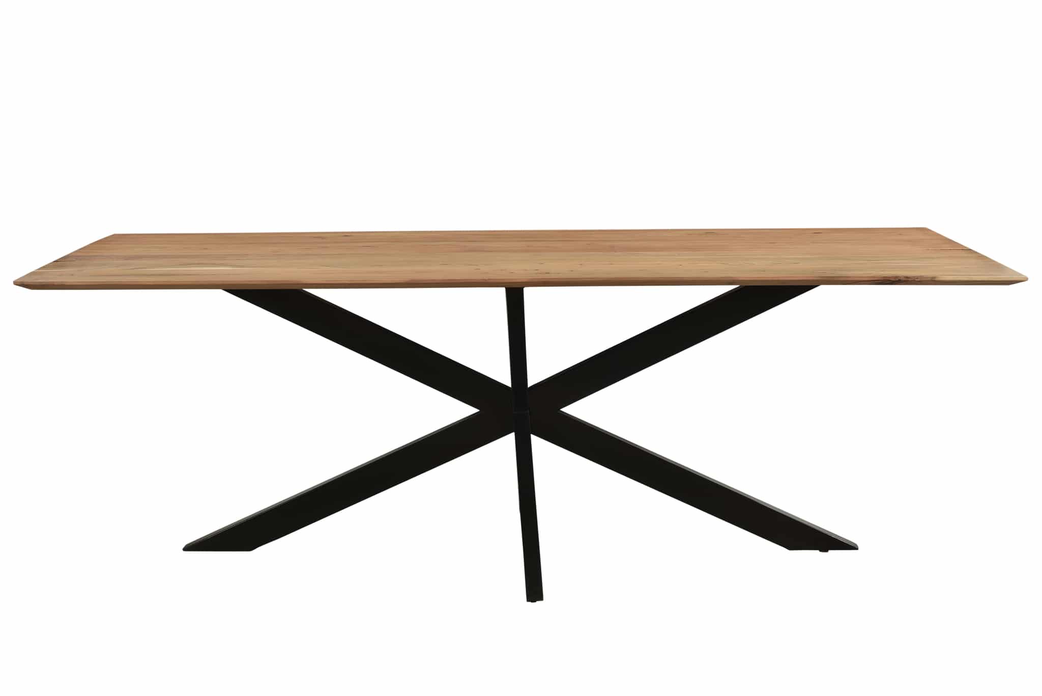 Eetkamertafel Oslo Spider Acasia 220 Cm