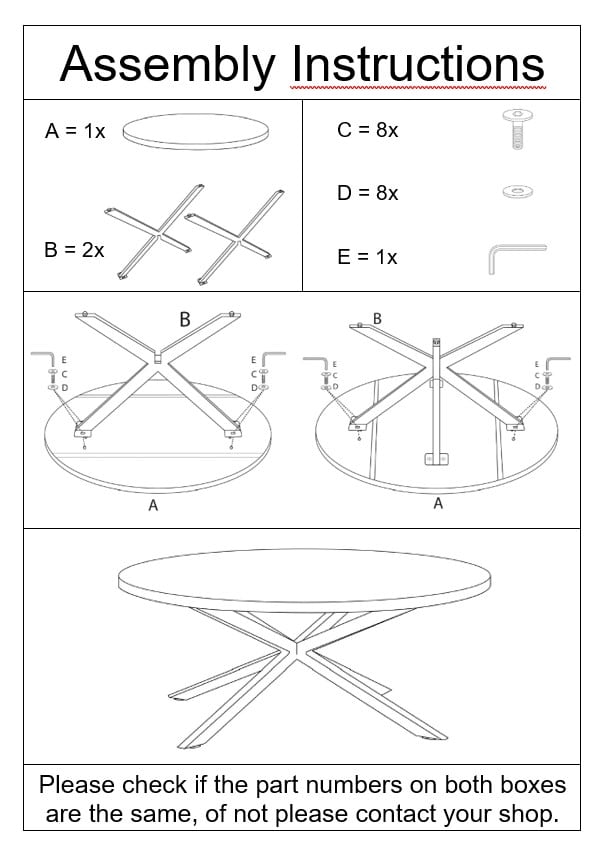 Sturdy Round 80 Cm