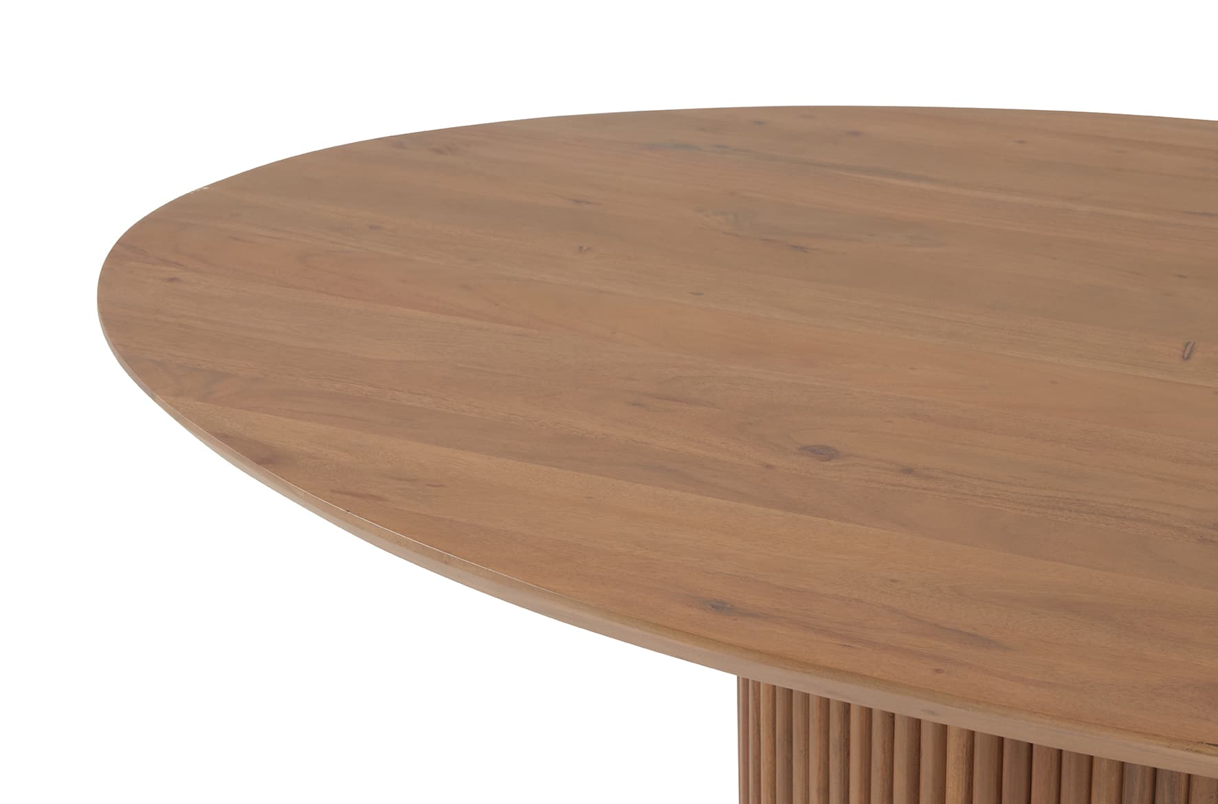 Eetkamertafel 8211 Ovaal 8211 180 Cm 8211 Acacia Naturale