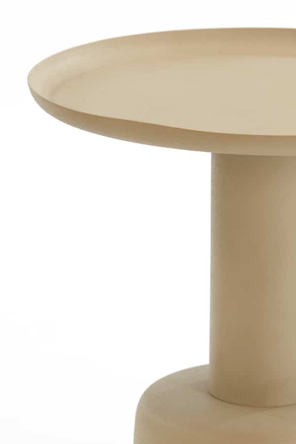 Side Table 39 215 52 Cm Milaki Beige