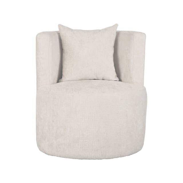 Label51 Fauteuil Evy 8211 Naturel 8211 Fluweel