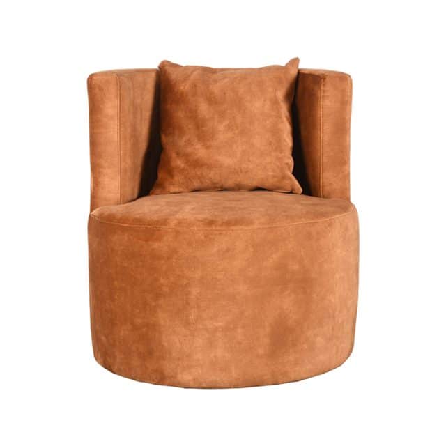 Label51 Fauteuil Evy 8211 Oker 8211 Velours