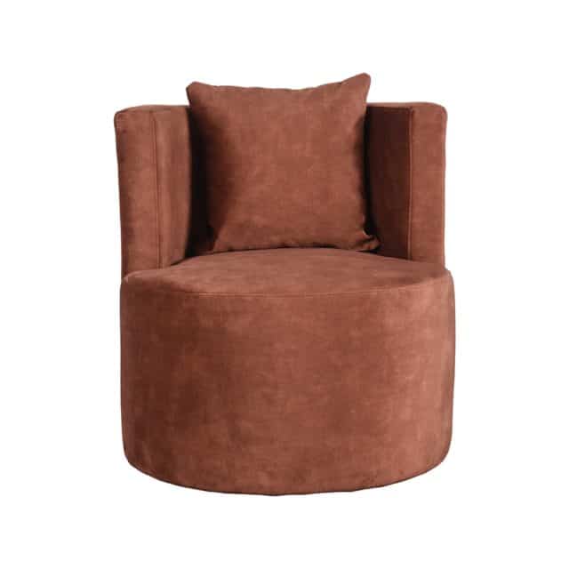 Label51 Fauteuil Evy 8211 Rust 8211 Velours