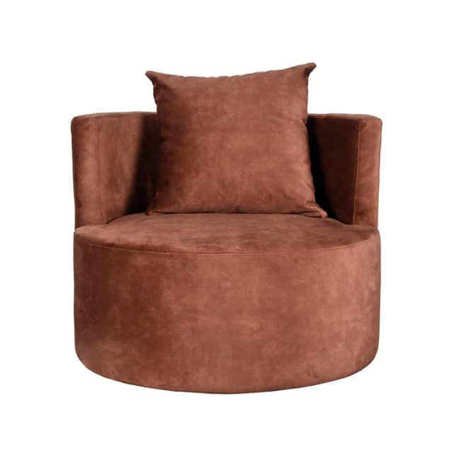 Label51 Fauteuil Evy 8211 Rust 8211 Velours