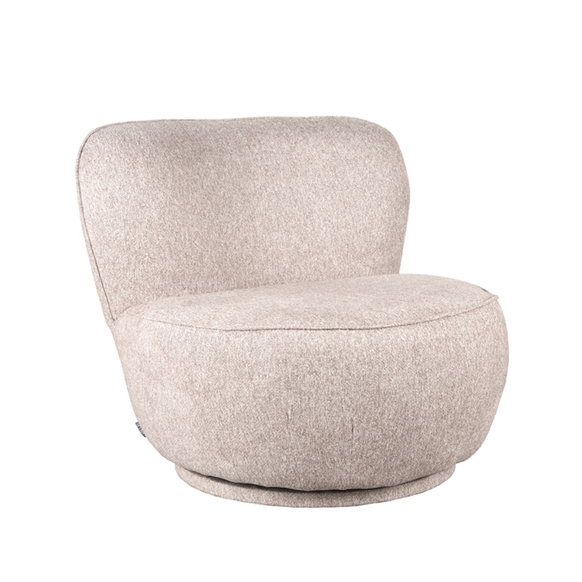 Label51 Fauteuil Bunny 8211 Taupe 8211 Boucle