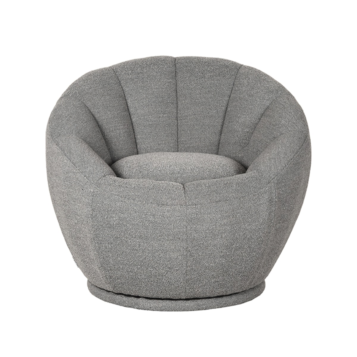 Label51 Fauteuil Crown 8211 Grijs 8211 Boucle