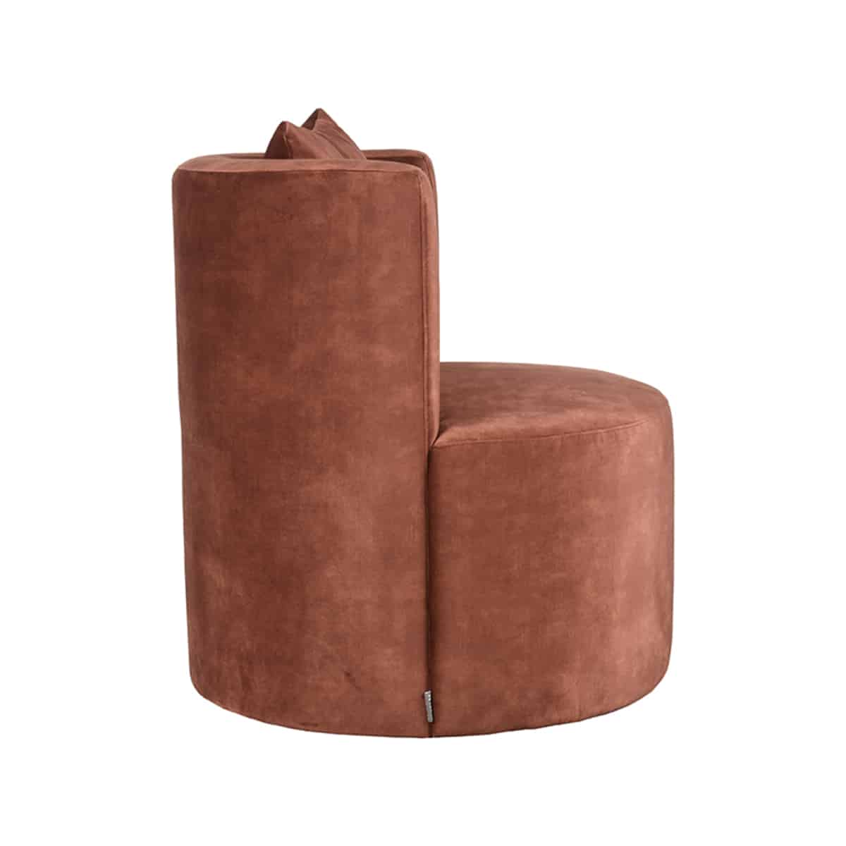 Label51 Fauteuil Evy 8211 Rust 8211 Velours