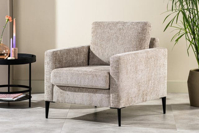 1 Zits Fauteuil Stof Elite E720 Champagne