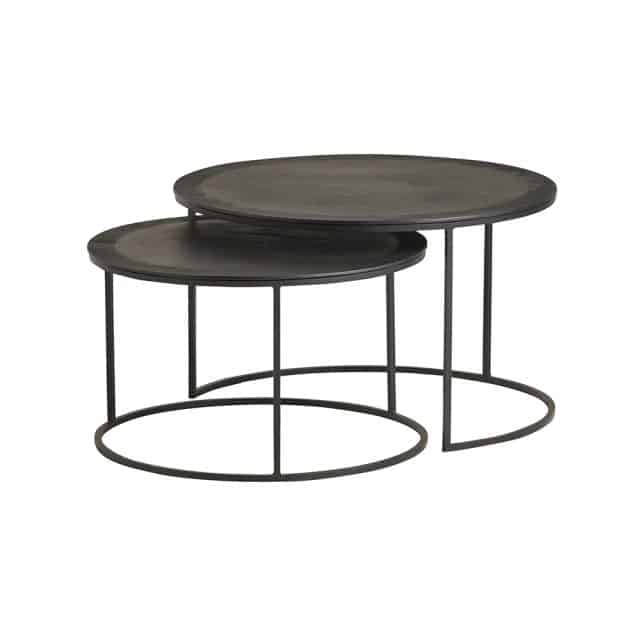 Verona Salontafel Set Van 2 Black