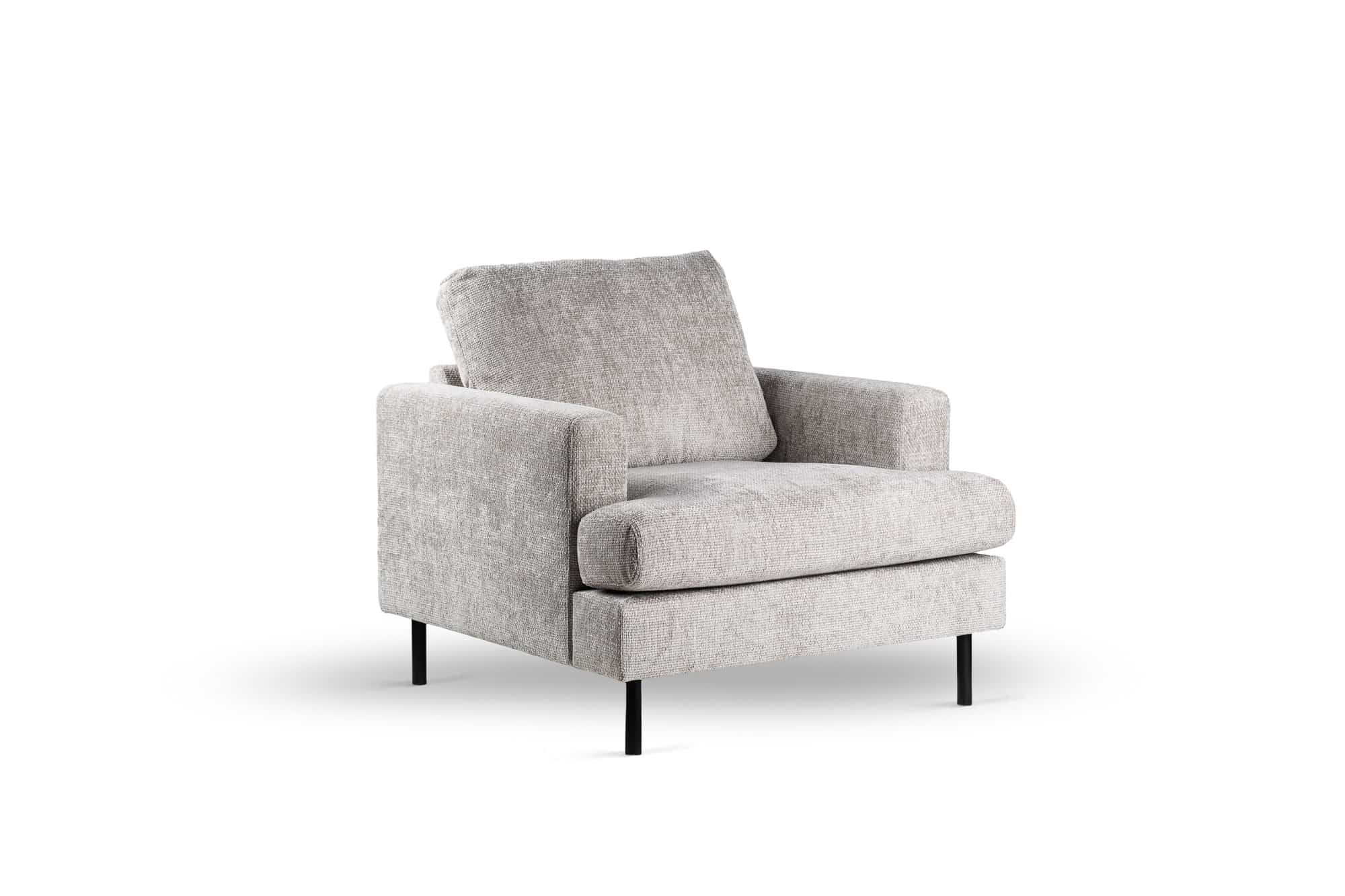 1 Zits Fauteuil Stof Haga 30 E720 Champagne