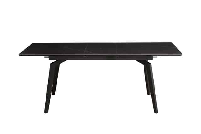 Venus Uitschuiftafel 160 215 90 1 X 40cm Deckstone Zwart Marmer