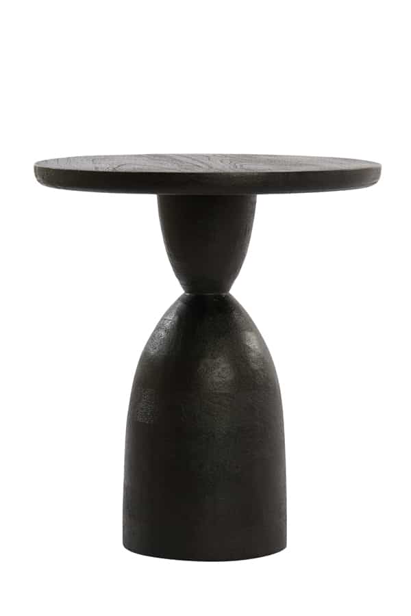 Bijzettafel Torir 8211 Zwart 8211 40cm