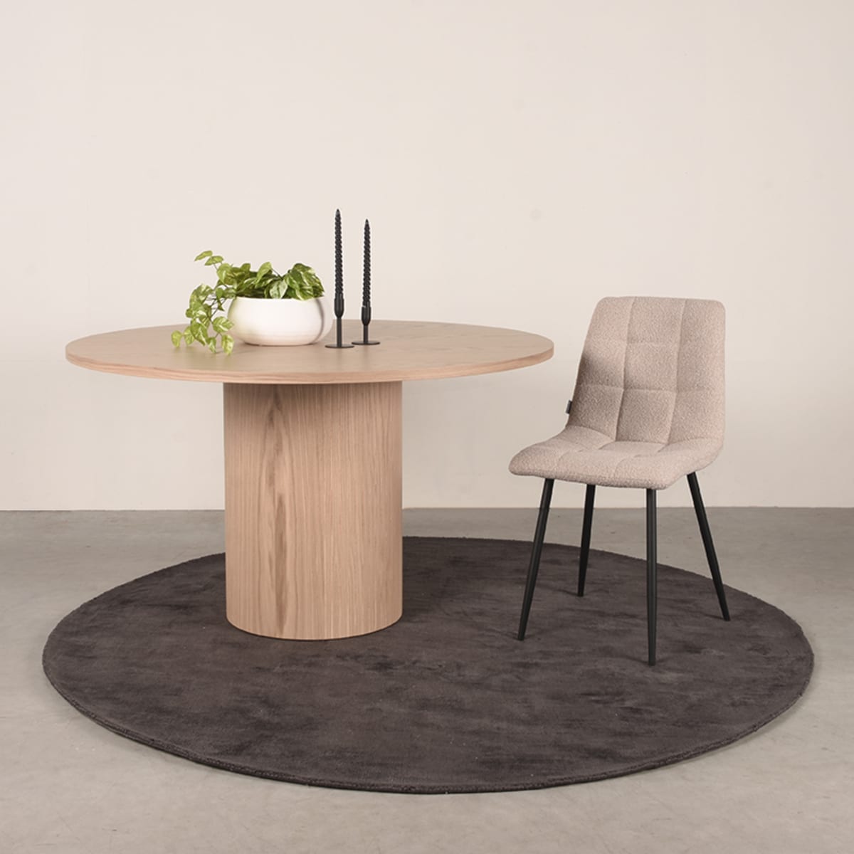 Eettafel Oliva 130x130x75 Cm