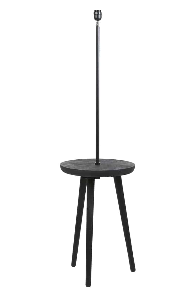 Bijzettafel Vloerlamp Tolfa 8211 Zwart 8211 40cm